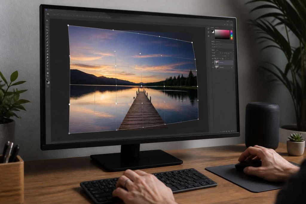 Comment étirer une image avec Photoshop