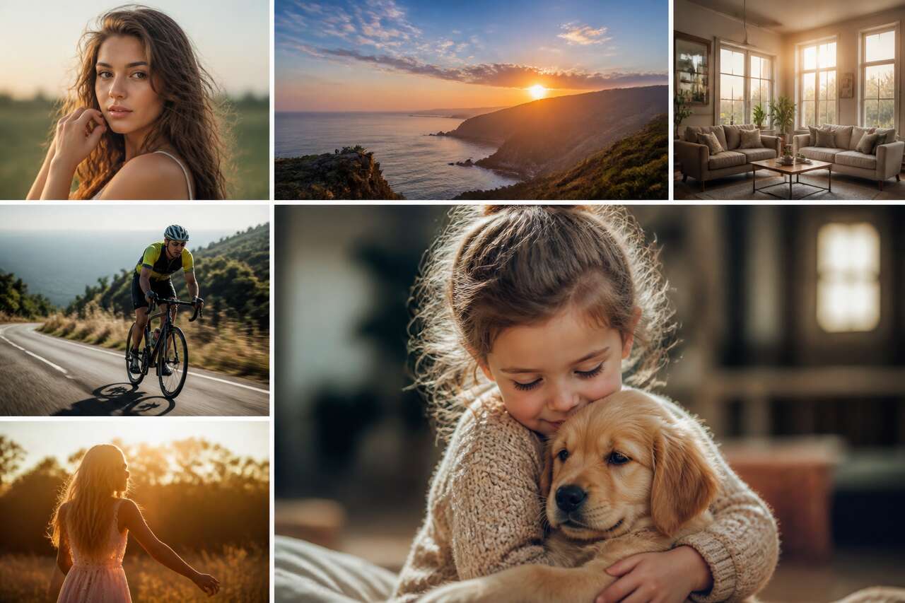 Réglages pratiques selon les scènes : portrait, paysage, intérieur, action, contre-jour Réglages pratiques selon les scènes : portrait, paysage, intérieur, action, contre-jour