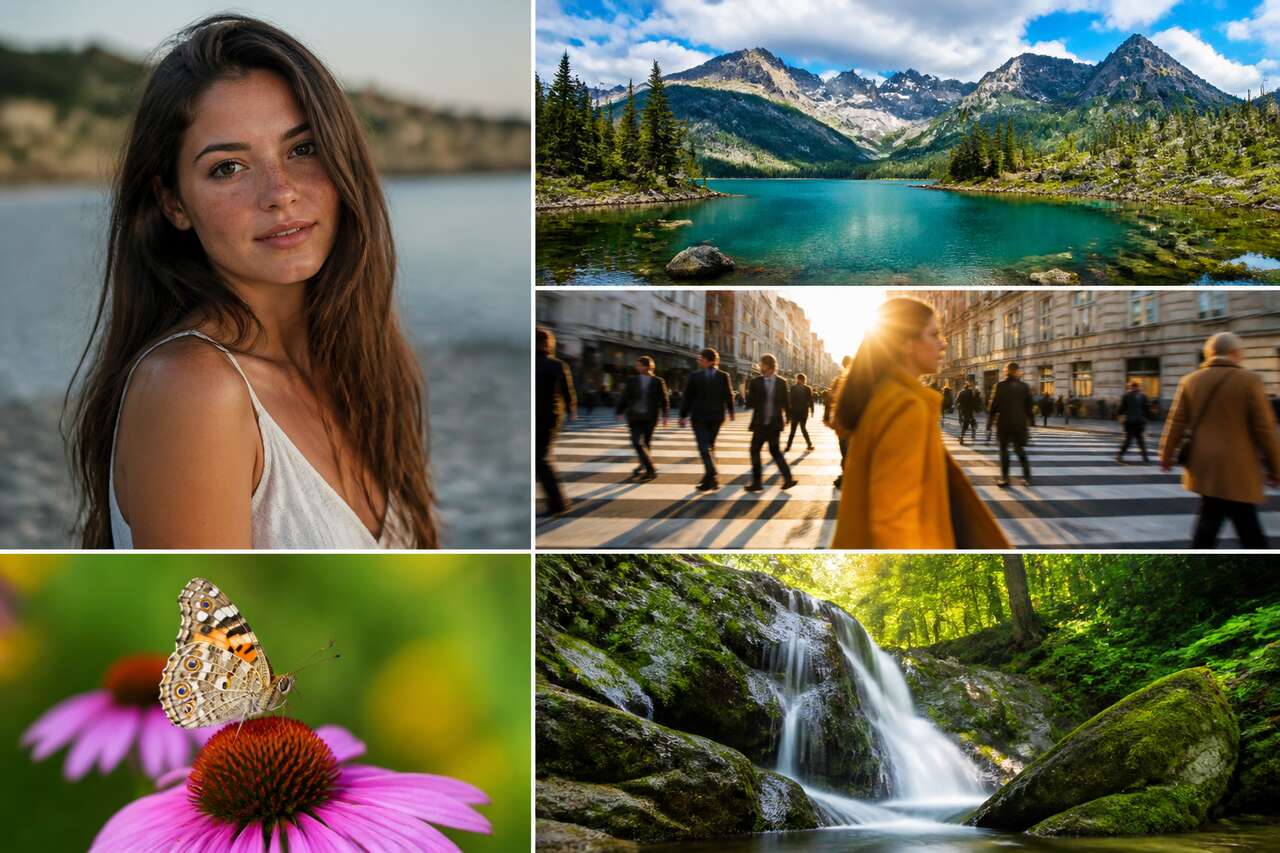 Cas pratiques : portrait, paysage, street, macro Cas pratiques : portrait, paysage, street, macro