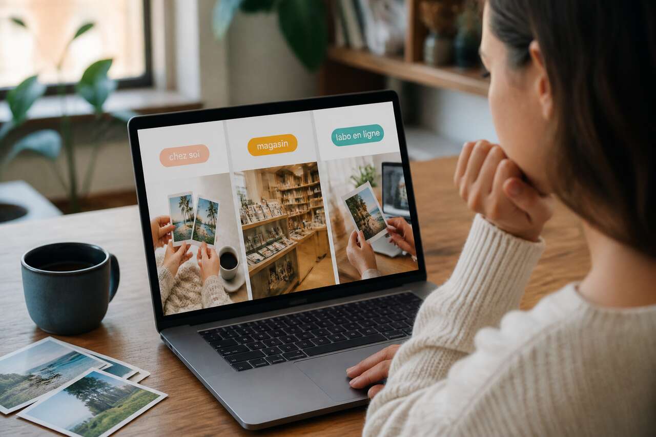 O&ugrave; faire d&eacute;velopper ses photos : labo en ligne, magasin ou chez soi