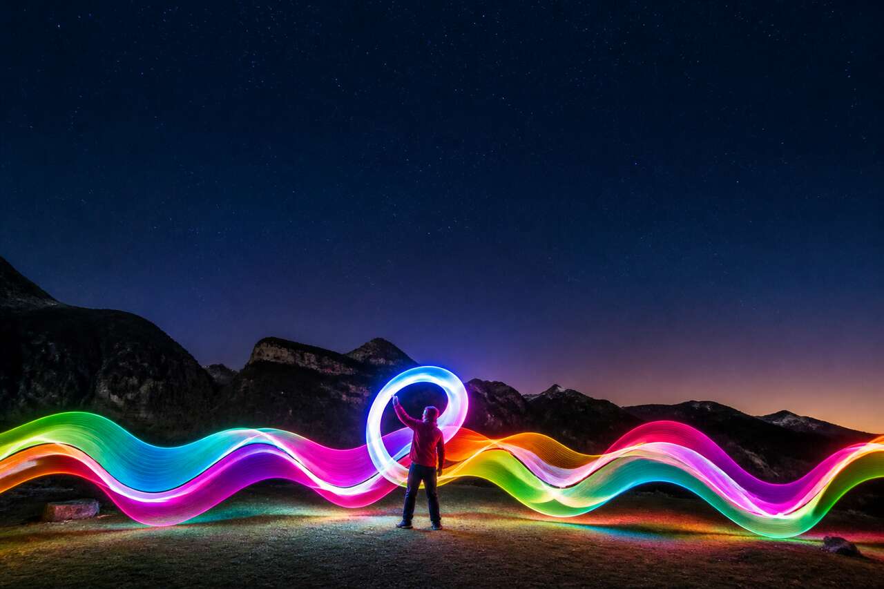 Light painting : définition et principe de la pose longue Light painting : définition et principe de la pose longue